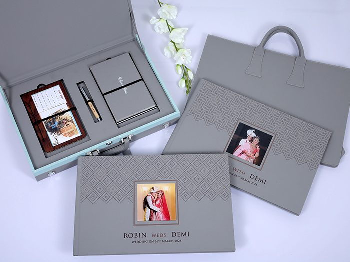 LEATHER COVER BOX